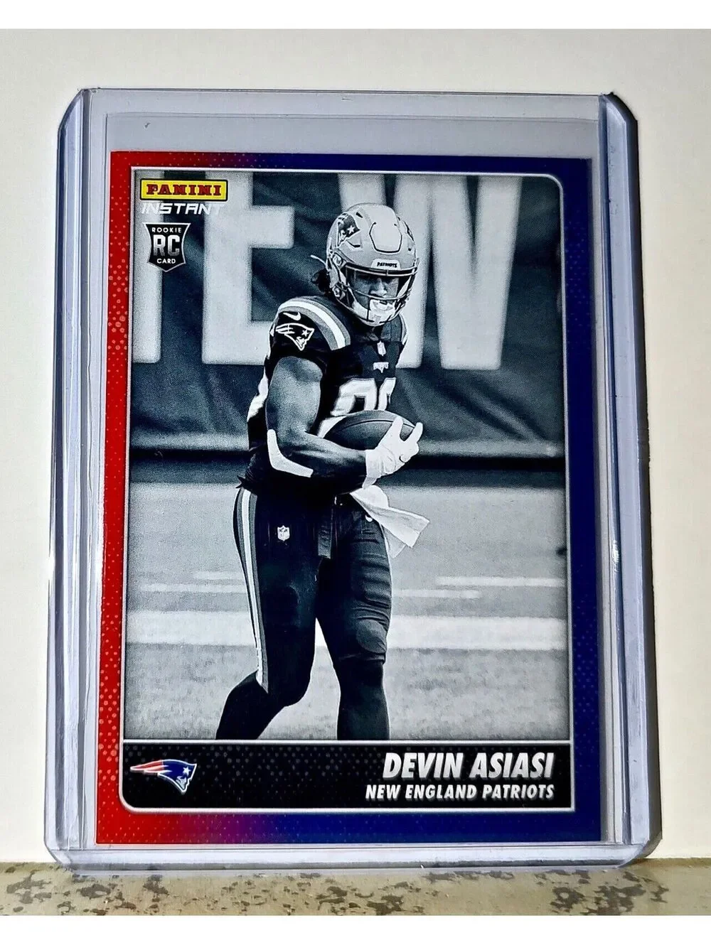 Devin Asiasi 2020 Panini NFL #3 Black and White Rookies Card Patriots 1 of 518